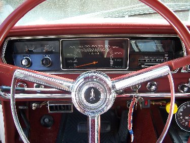 1967 Plymouth Satellite View of Instrumentation